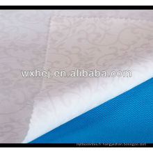 vente chaude et bas prix blanc uni 100% coton tissu de lin